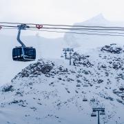 Showcase T-Bar Out, Quad Chair In on Blackcomb Glacier